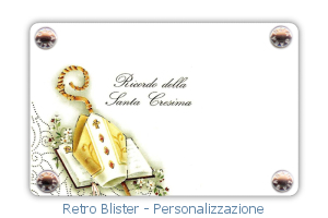 Diamante Naturale Certificato Con Personalizzazione Cresima