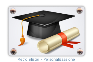 Diamante Naturale Certificato Con Personalizzazione Laurea