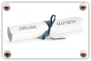 Diamante Naturale Certificato Con Personalizzazione  Diploma